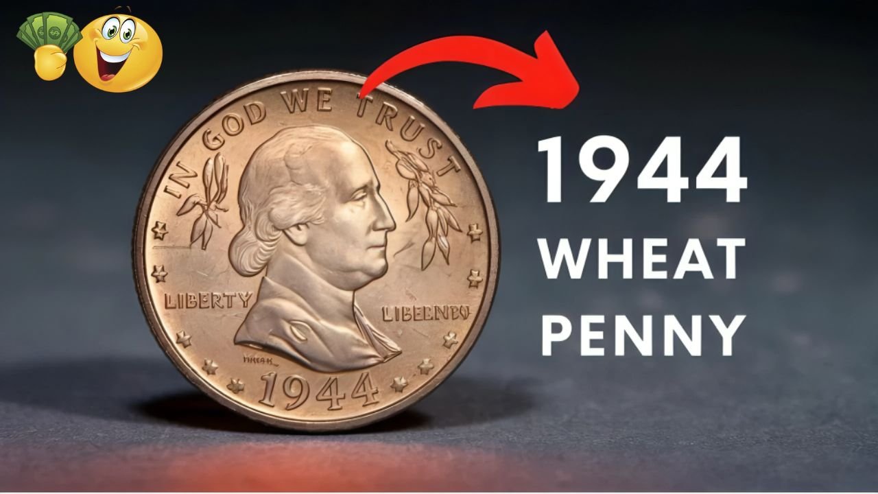 This 1944 Wheat Penny with No Mint Mark is Extremely Rare